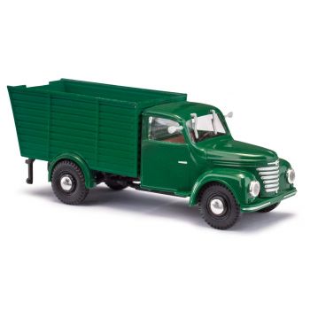 Busch - 1/87 FRAMO V901/2 TIERTRANSPORTER GRUN 1954 (4/24) *