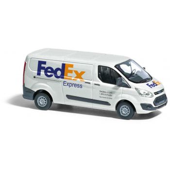 Busch - 1/87 Ford Transit Custom Kasten Fed Ex 2012 (6/22) *ba52432