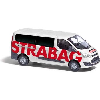 Busch - 1/87 FORD TRANSIT CUSTOM STRABAG