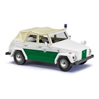 Busch - 1/87 Vw 181 Kurierwagen Polizei Munchen 1970 (6/22) *ba52712