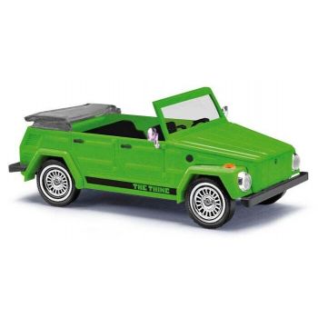 Busch - 1/87 Vw 181 Kurierwagen The Thing Neongrun 1970 (8/22) *ba52722