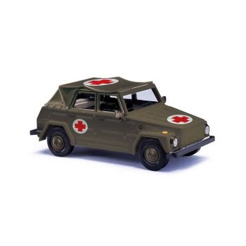 Busch - 1/87 VW 181 BUNDESWEHR ROTES KREUZ 1970 (7/24) *