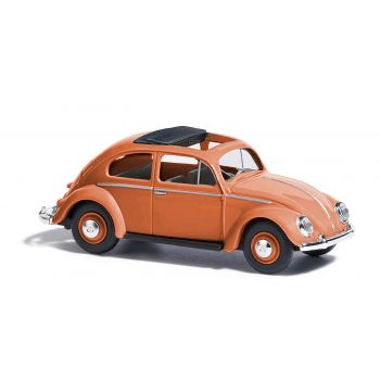 Busch - Vw Kafer Ovalfenster Schiebedach Off. Korallen 1951 (4/22) *ba52953
