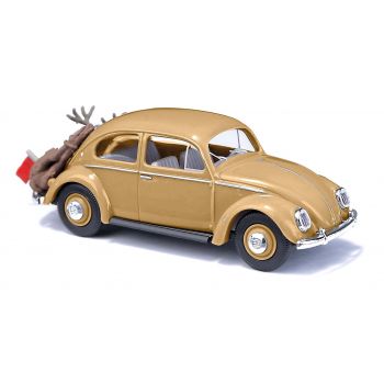 Busch - 1/87 VW KAFER OVALFENSTER MIT HIRSCH 1955 (4/24) *