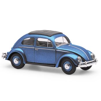 Busch - 1/87 VW KAFER OVAL, BLAU (04/25) *