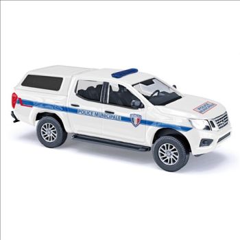 Busch - 1/87 NISSAN NAVARA/HARDTOP POLIZEI