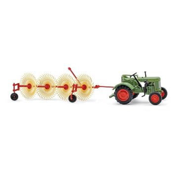 Busch - 1/87 FENDT F15 MIT BAUTZ SPINNE