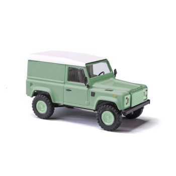 Busch - 1/87 LAND ROVER DEFENDER 90 KASTEN GRUN 1983