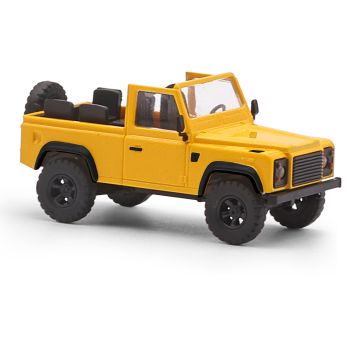 Busch - 1/87 LAND ROVER 90 OFFEN, GELB (04/25) *