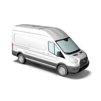 Busch - 1/87 FORD TRANSIT KASTENWAGEN WEIß 2014