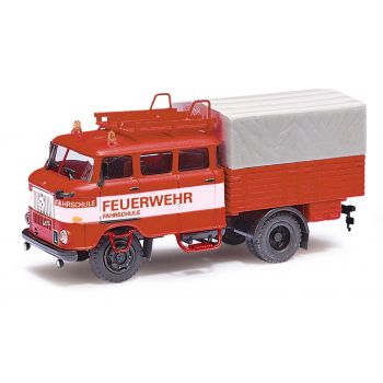 Busch - 1/87 IFA W50 L RTGW FW FAHRSCHULE FRIEDRICH. 1971 (4/24) *