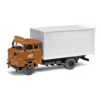 Busch - 1/87 IFA W50 L/MK KRAFTVERKEHR HALLE 1985 (12/24) *