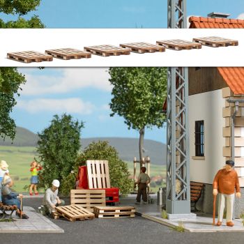 Busch - 1/45 PALETTEN 6 STUCK 0 (5/23) *