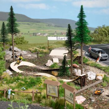 Busch - 1/87 BIKE-TRAIL H0 (1/25) *