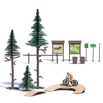 Busch - 1/87 MOUNTAINBIKER H0 (1/25) *