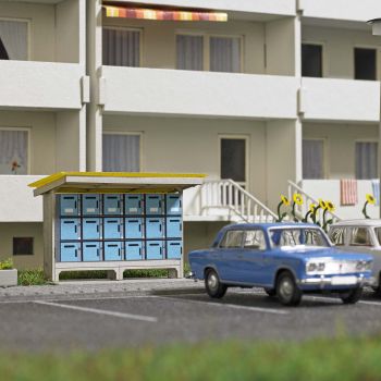 Busch - 1/87 PAKETZUSTELLANLAGE H0