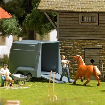 Busch - 1/87 A-SET: STORRISCHES PONY H0