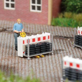 Busch - 1/87 A-SET: SCHRANKENZAUN-TRANSP.H