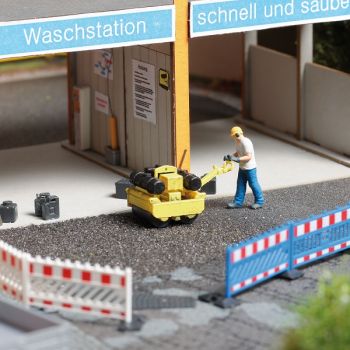 Busch - 1/87 A-SET: ASPHALT WALZEN