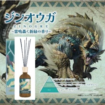 Character Goods - MONSTER HUNTER DIFFUSER ZINOGRE-FRESH GREEN