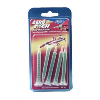Deluxe Materials - AERO TECH AUTO MIX NOZZLES 5 PACK AC14