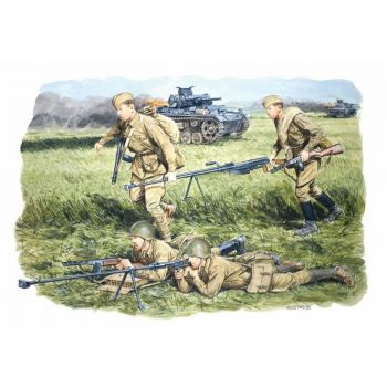 Dragon - 1/35 Soviet Anti-tank Team 1942-1943 (8/22) * - Dra6049