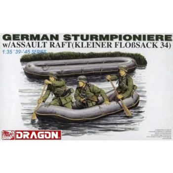 Dragon - 1/35 German Sturmpioniere W/assault Raft (9/22) * - Dra6076