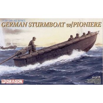 Dragon - 1/35 GERMAN STURMBOAT W/PIONIERE