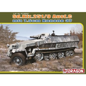 Dragon - 1/35 SD.KFZ. 251/9 AUSF.C MIT 7.5CM KANONE 37