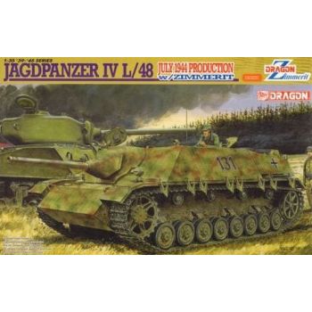 Dragon - 1/35 Jagdpanzer Iv L/48 July 1944 Pr.w/zimmerit (12/21) *dra6369