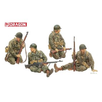 Dragon - 1/35 U.S. ARMY TANK RIDERS 1944-45 (12/23) *