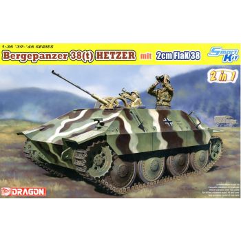 Dragon - 1/35 BERGEPANZER 38(T) HETZER W 2 CM FLAK 38