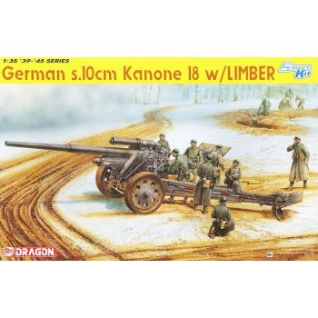 Dragon - 1/35 GERMAN S.10CM KANONE 18 WWII (8/23) *