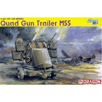 Dragon - 1/35 QUAD GUN TRAILER M55