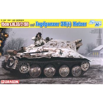 Dragon - 1/35 15CM S.IG.33/2 (SF) JAGDPANZER 38(T) HETZER