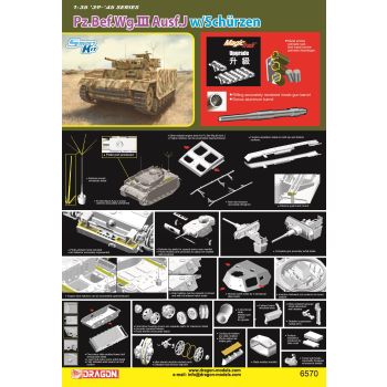 Dragon - 1/35 PZ.BEOB.WG.III AUSF.J W/SCHURZEN (06/25) *