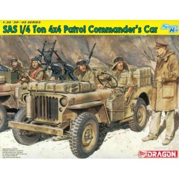 Dragon - 1/35 SAS 1/4 TON 4X4 PATROL COMMANDER'S CAR (9/23) *