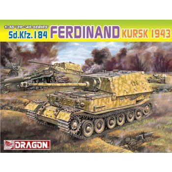 Dragon - 1/35 SD.KFZ.184 FERDINAND BATTLE OF KURSK (6/23) *