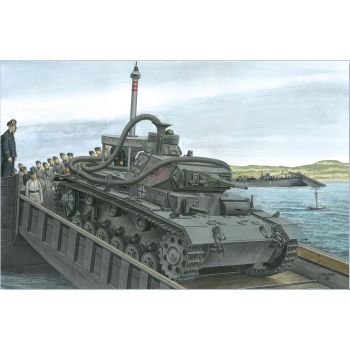 Dragon - 1/35 PZ.KPFW.III 3.7CM T AUSF.F OPERATION SEELOWE