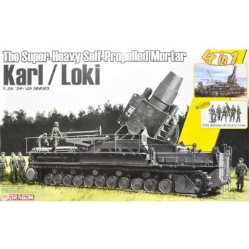 Dragon - 1/35 THE SUPER HVY SELF-PROPELLED MORTAR KARL/LORI (4 IN 1)