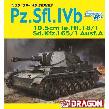 Dragon - 1/35 PZ.SFL.IVB 10.5CM LE.FH.18/1 SD.KFZ.165/1 A (11/22) *