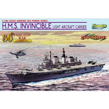 Dragon - 1/700 H.m.s. Invincible Light Aircraft Carrier (5/22) *dra7128