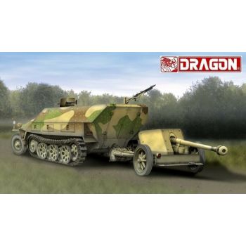 Dragon - 1/72 Sd.kfz.251/1 Ausf.d W/7.5cm Pak 40 (12/21) *dra7369