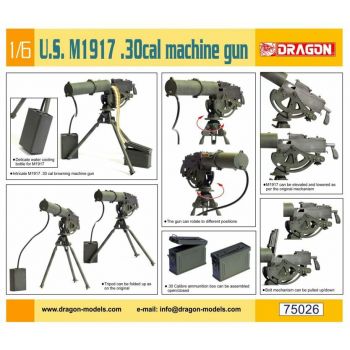 Dragon - 1/6 U.S. M1917 .30-CAL MACHINE GUN (10/22) *