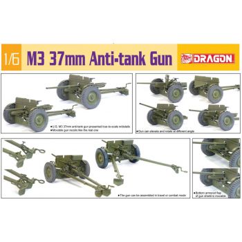 Dragon - 1/6 M3 37MM ANTI-TANK GUN (3/23) *