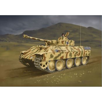 Dragon - 1/72 BERGE-PANTHER MIT PZ.KFPW.VI TURM