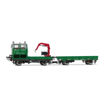 Electrotren - 1/87 ADIF MAINTENANCE VEHICLE KLV 53, GREEN LIVERY (10/25)*