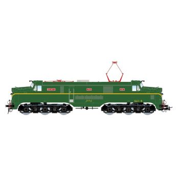 Electrotren - 1/87 RENFE 277-011 LICHT GROEN-GEEL MET DCC DECODER EP. IV