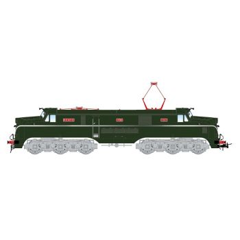 Electrotren - 1/87 RENFE 7700 GROEN-ZILVER ZONDER UIC MET DCC SOUND