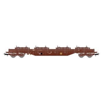 Electrotren - 1/87 TRANSFESA RES 4-ASSIGE WAGEN MET Y25 DRAAISTELLEN